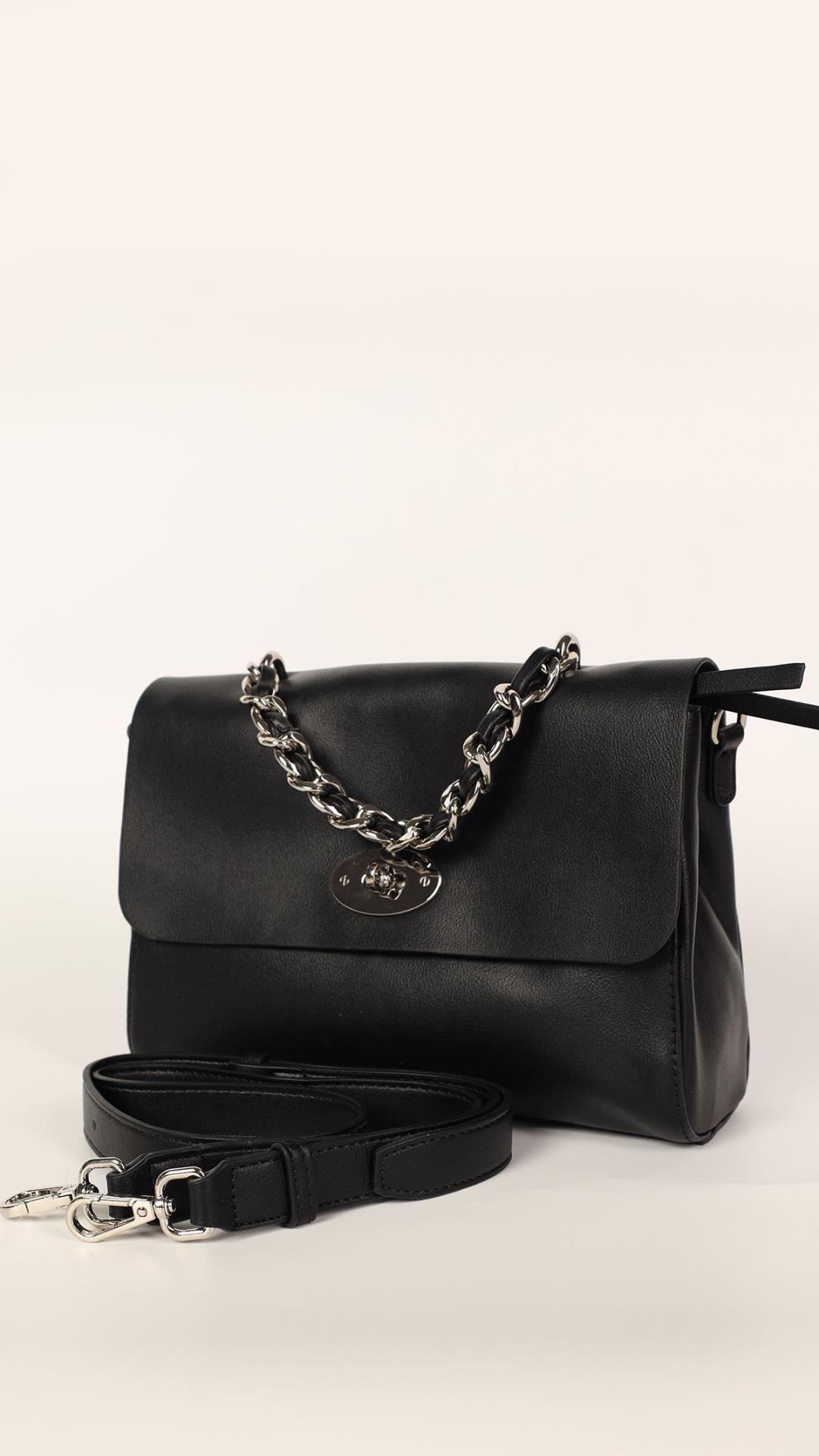 Leather handbag