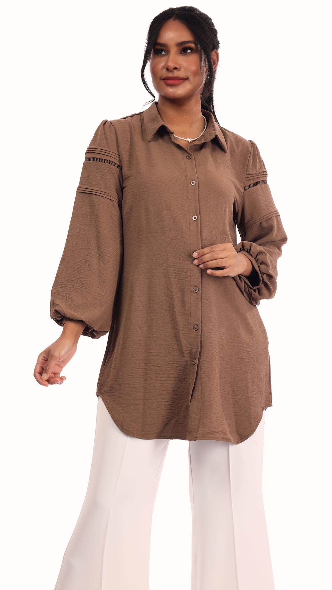 Oversize Brown shirt