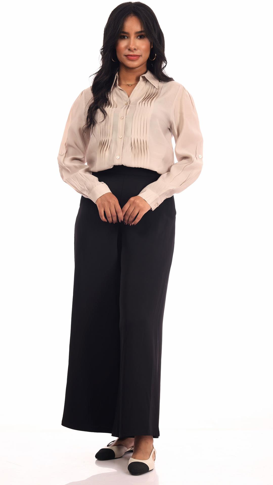 Soft Pleated Shirt  